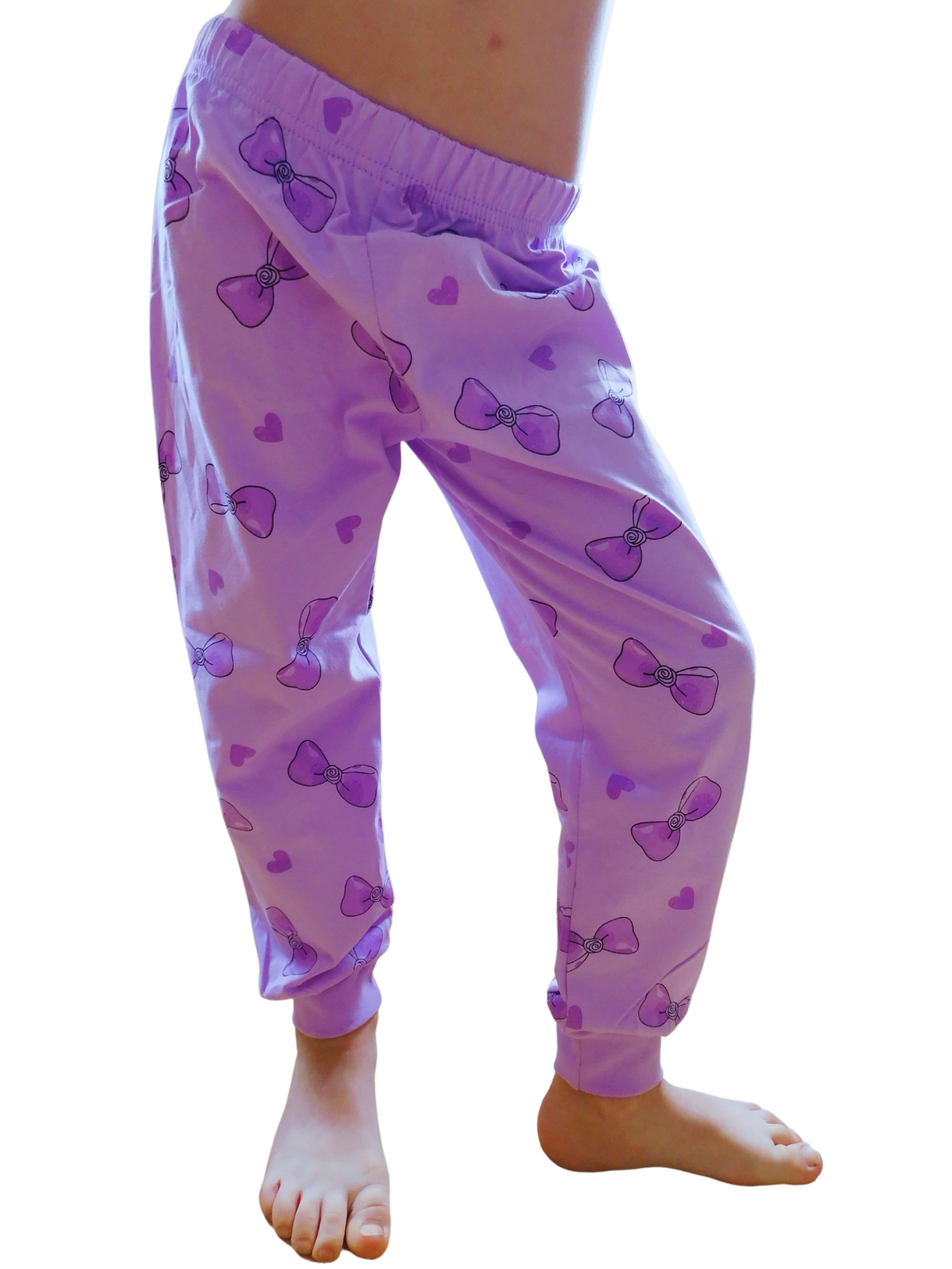 Dívčí pyžamo Kugo MP5880 fialové